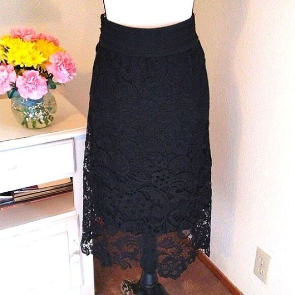 Love J Lace Midi Skirt - Picture 1 of 11
